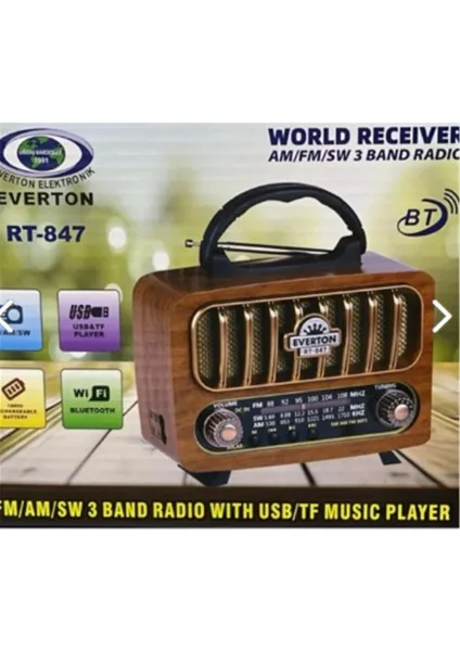 Everton RT-847 Nostaljik Radyo
